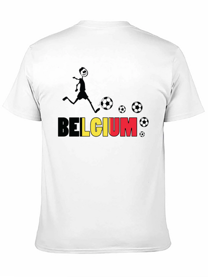 Belgium Soccer Fan T-Shirt - Black