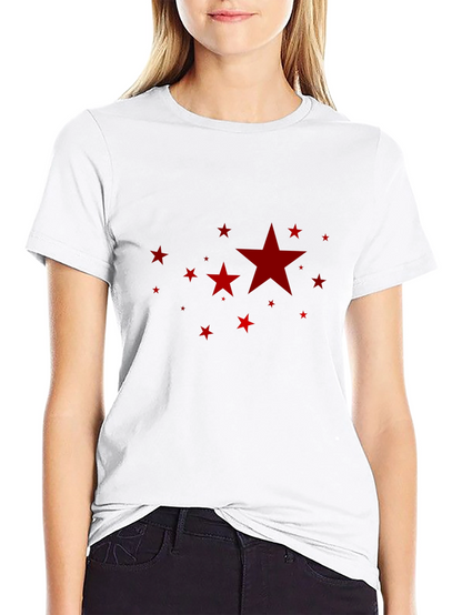 Starry Red Graphic Tee