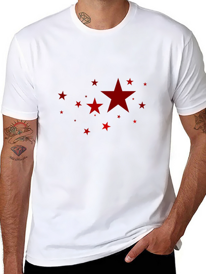 Starry Red Graphic Tee
