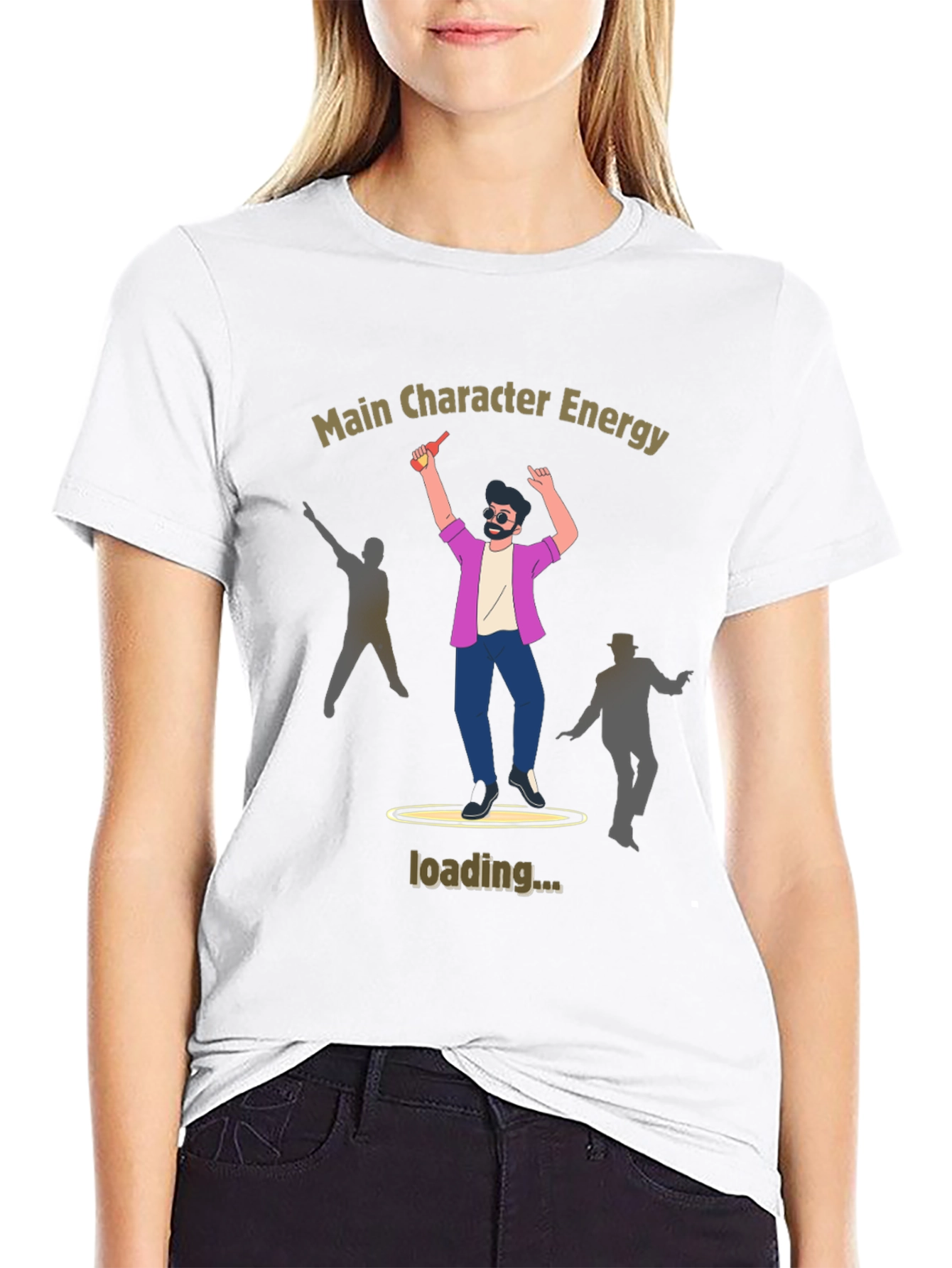 Main Character Energy Graphic Tee