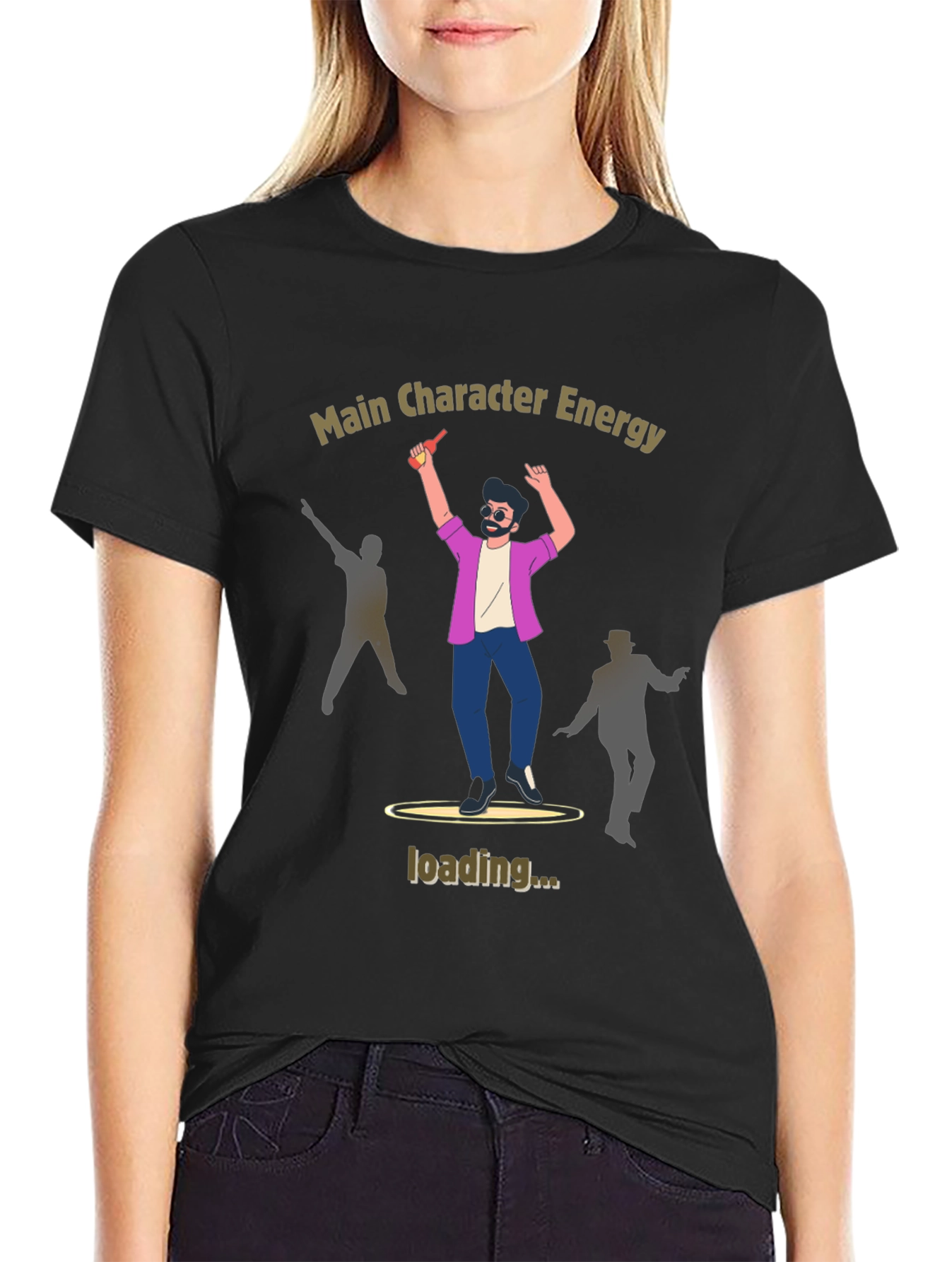 Main Character Energy Graphic Tee