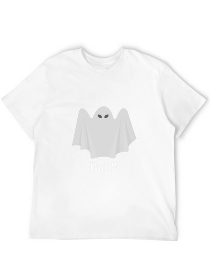 Ghost Buh!! Black T-Shirt - Halloween Spooky Season