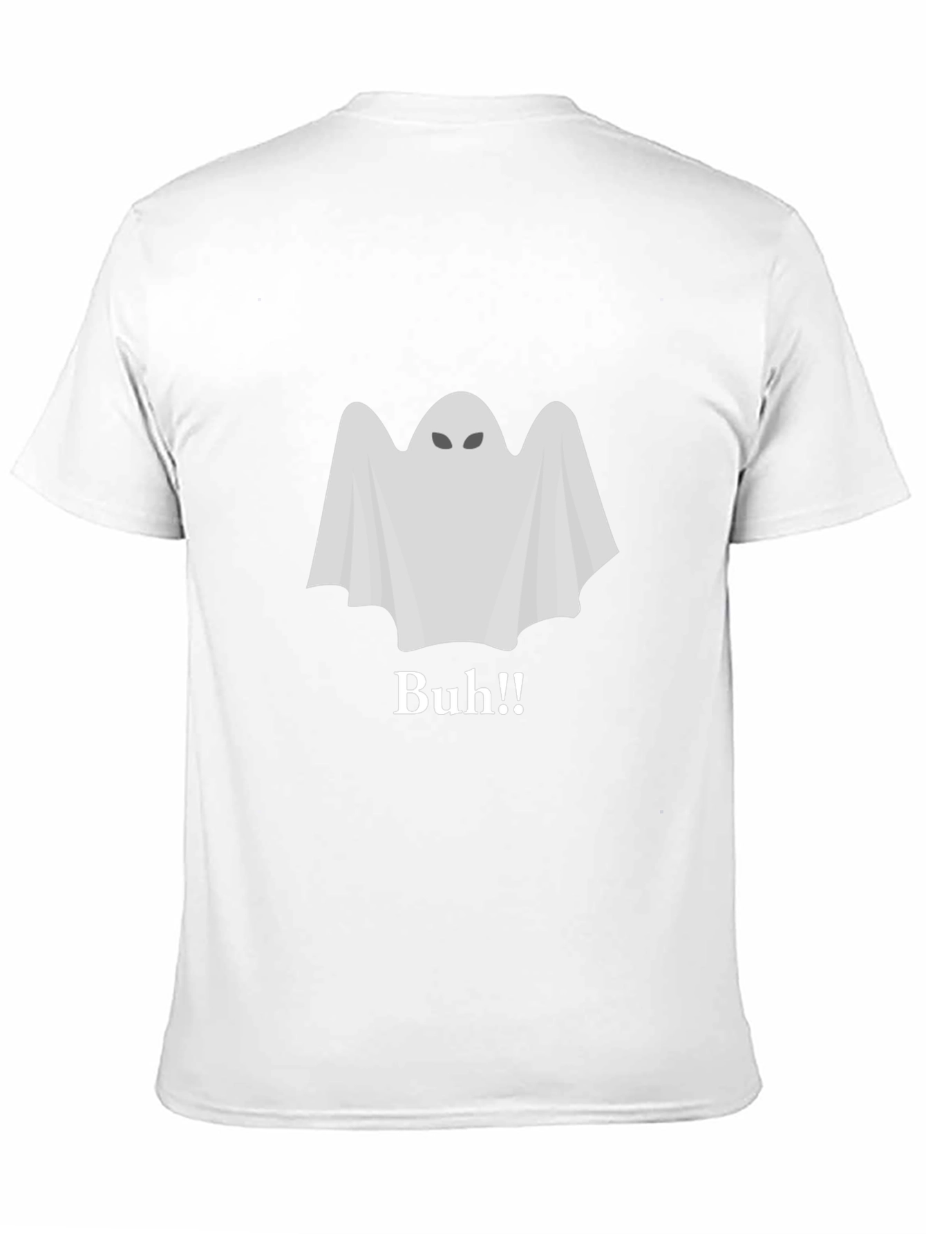 Ghost Buh!! Black T-Shirt - Halloween Spooky Season