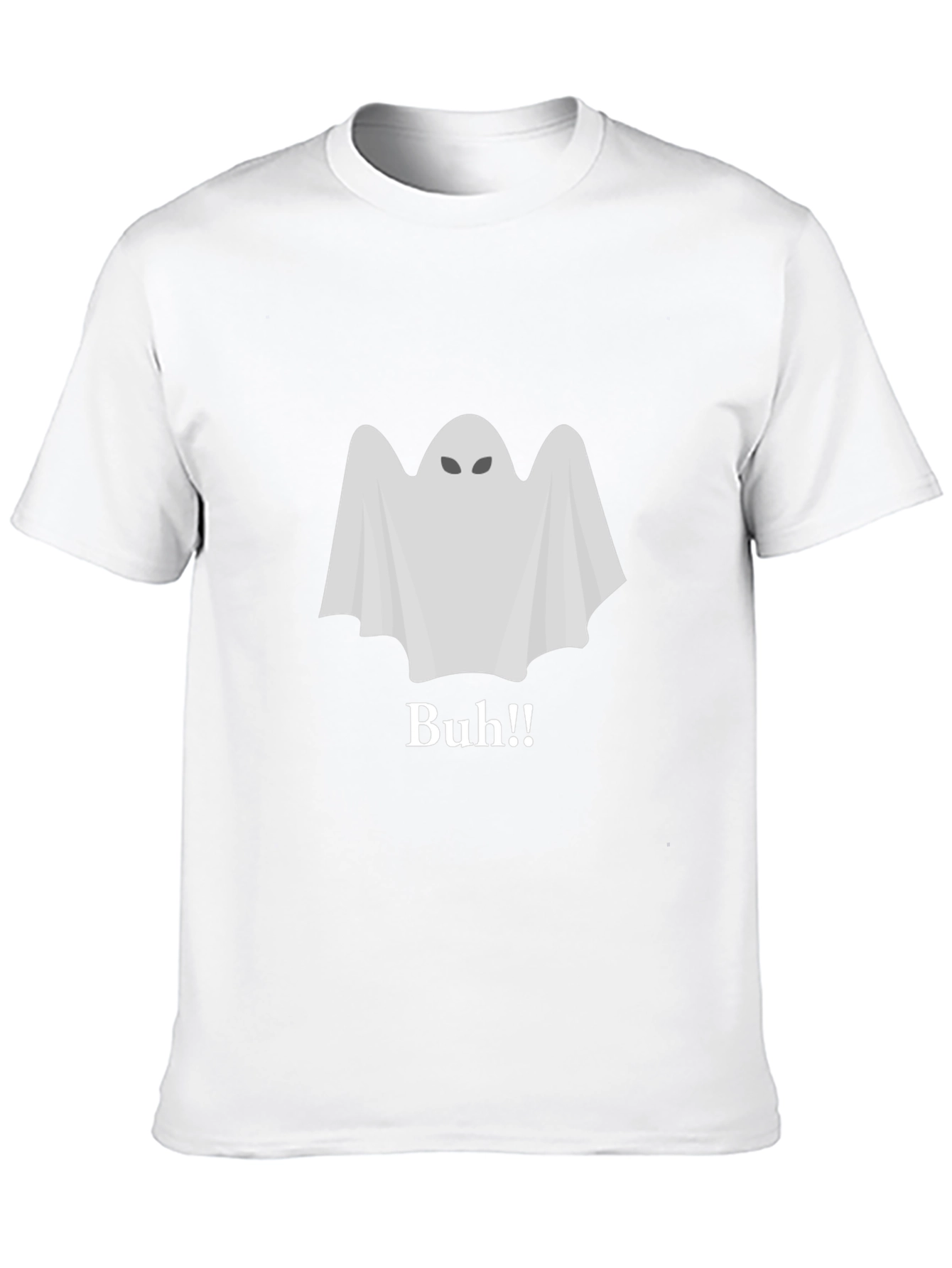 Ghost Buh!! Black T-Shirt - Halloween Spooky Season