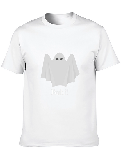 Ghost Buh!! Black T-Shirt - Halloween Spooky Season