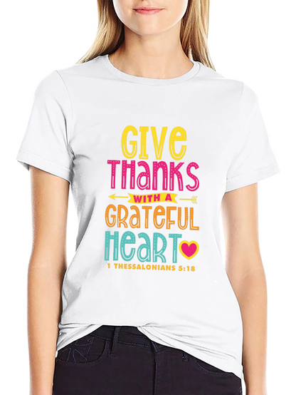 Give Thanks Christian T-Shirt