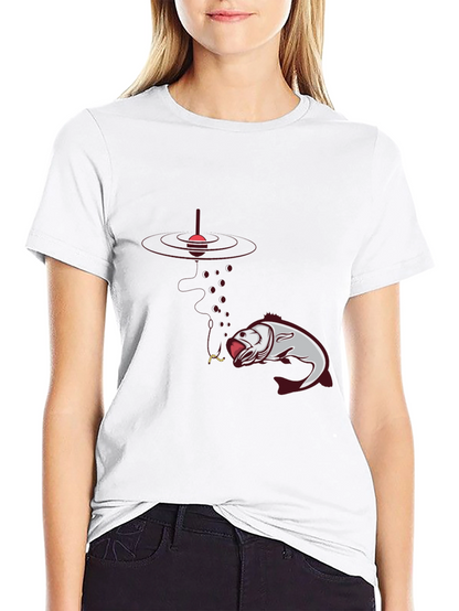 Fishing Graphic Black T-Shirt - Anglers Delight