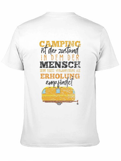 Camping Humor T-Shirt - German Slogan Tee
