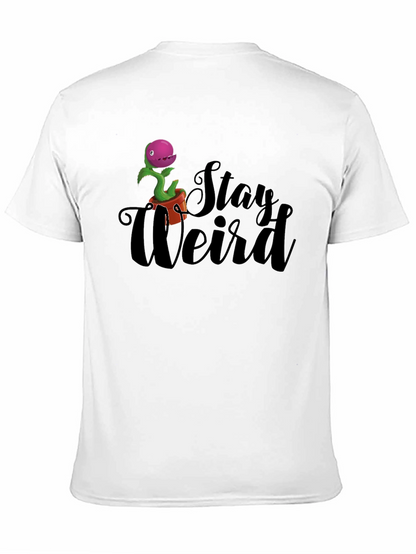 Stay Weird Venus Flytrap T-Shirt - Black