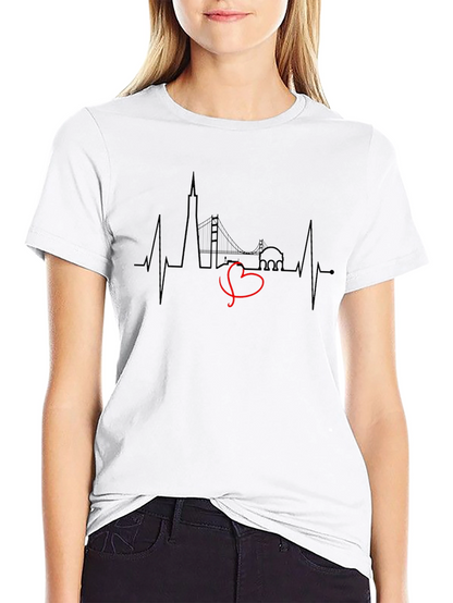 San Francisco Heartbeat T-Shirt