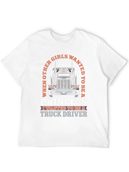 Truck Driver Princess T-Shirt