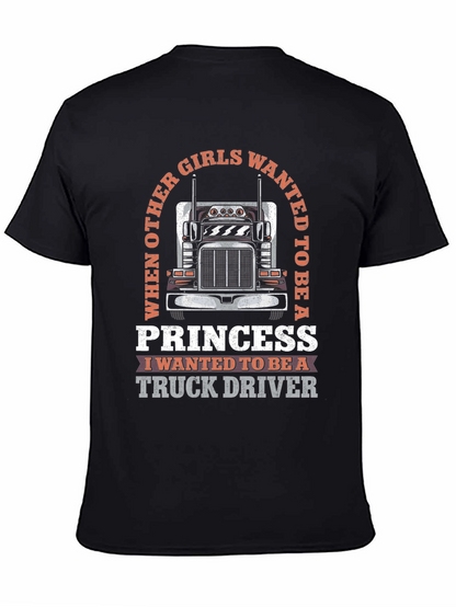 Truck Driver Princess T-Shirt