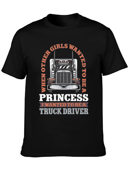 Truck Driver Princess T-Shirt