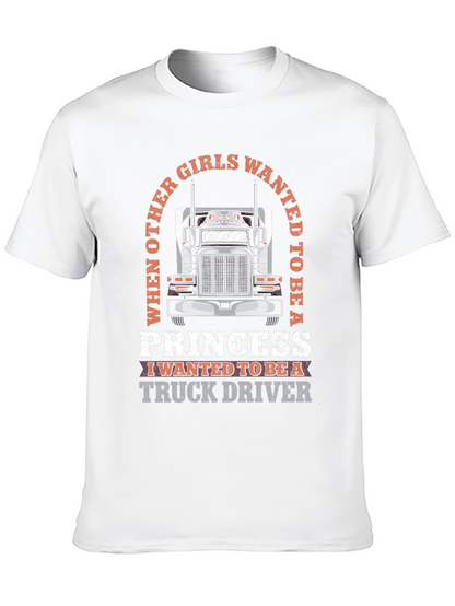 Truck Driver Princess T-Shirt