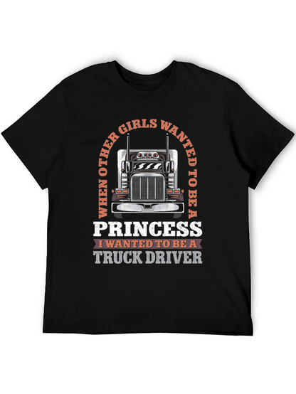 Truck Driver Princess T-Shirt