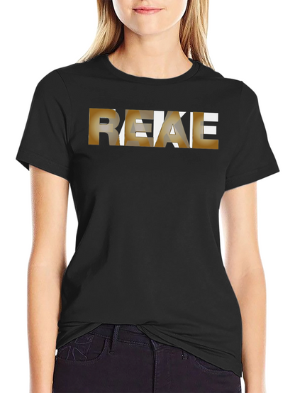 Stylish Black Graphic T-Shirt - REAKE