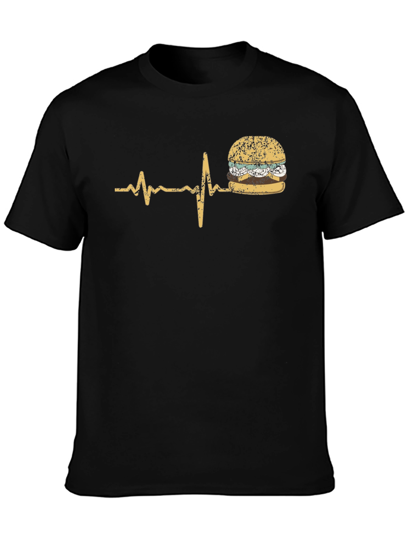Burger Lifeline T-Shirt - Funny Foodie Tee