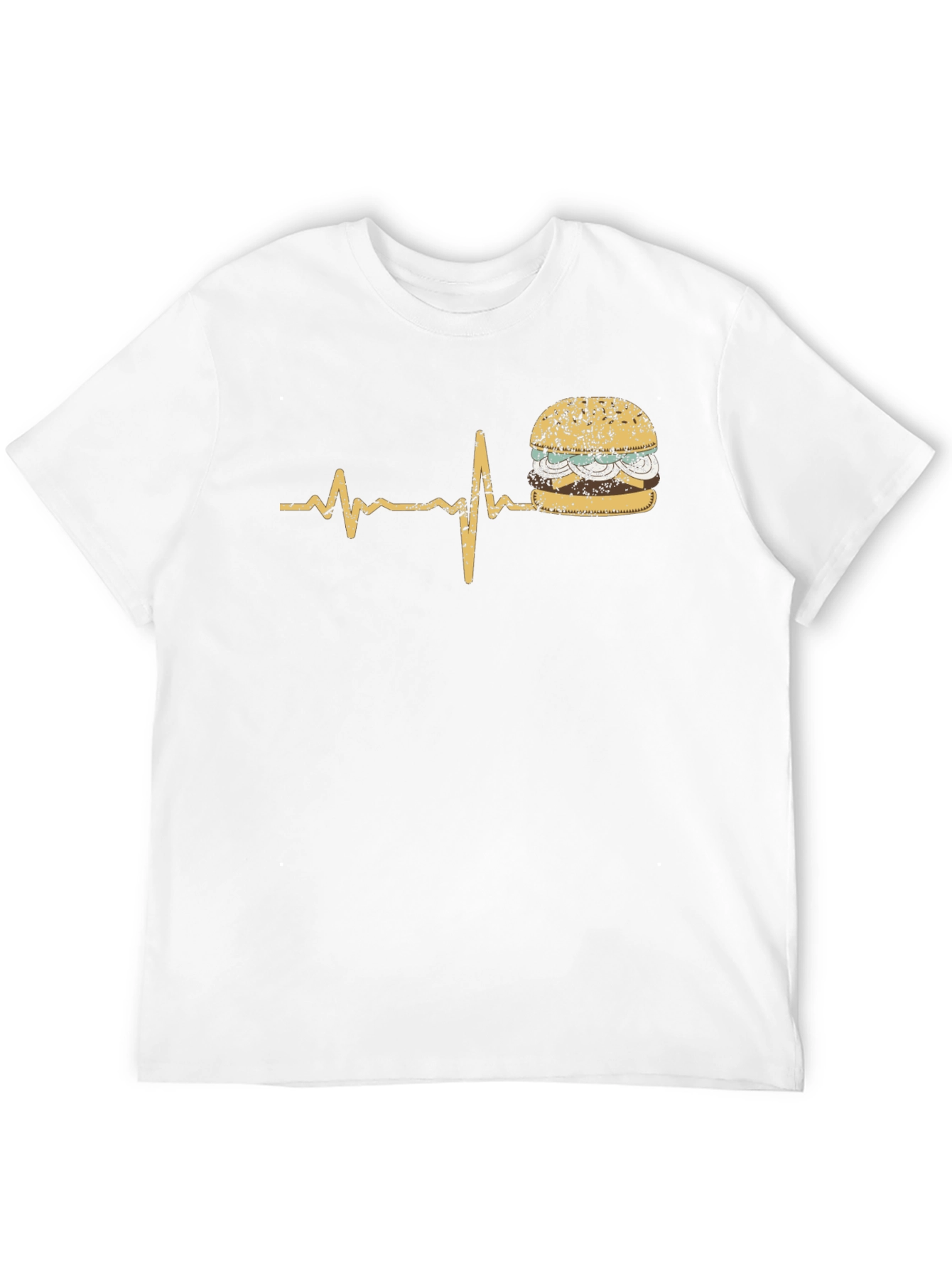 Burger Lifeline T-Shirt - Funny Foodie Tee