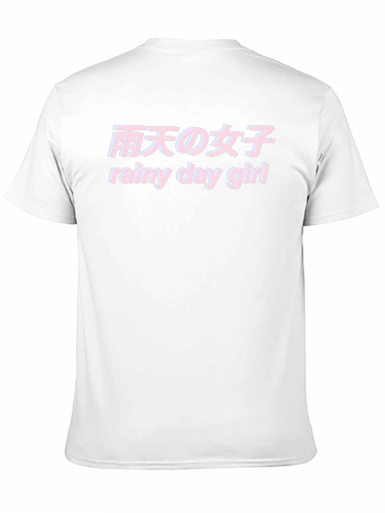 Rainy Day Girl Graphic Tee - Trendy Japanese Aesthetic