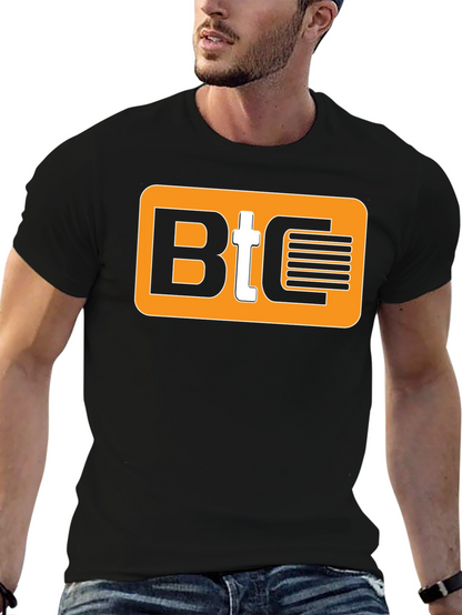 Black BTC Graphic Tee