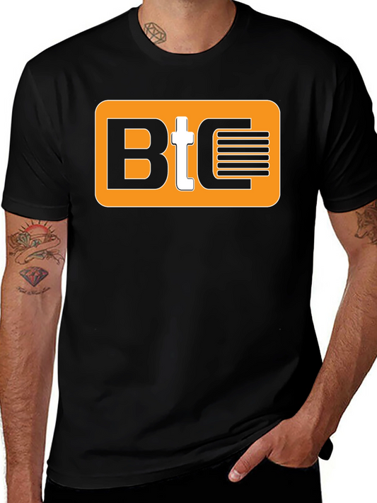 Black BTC Graphic Tee
