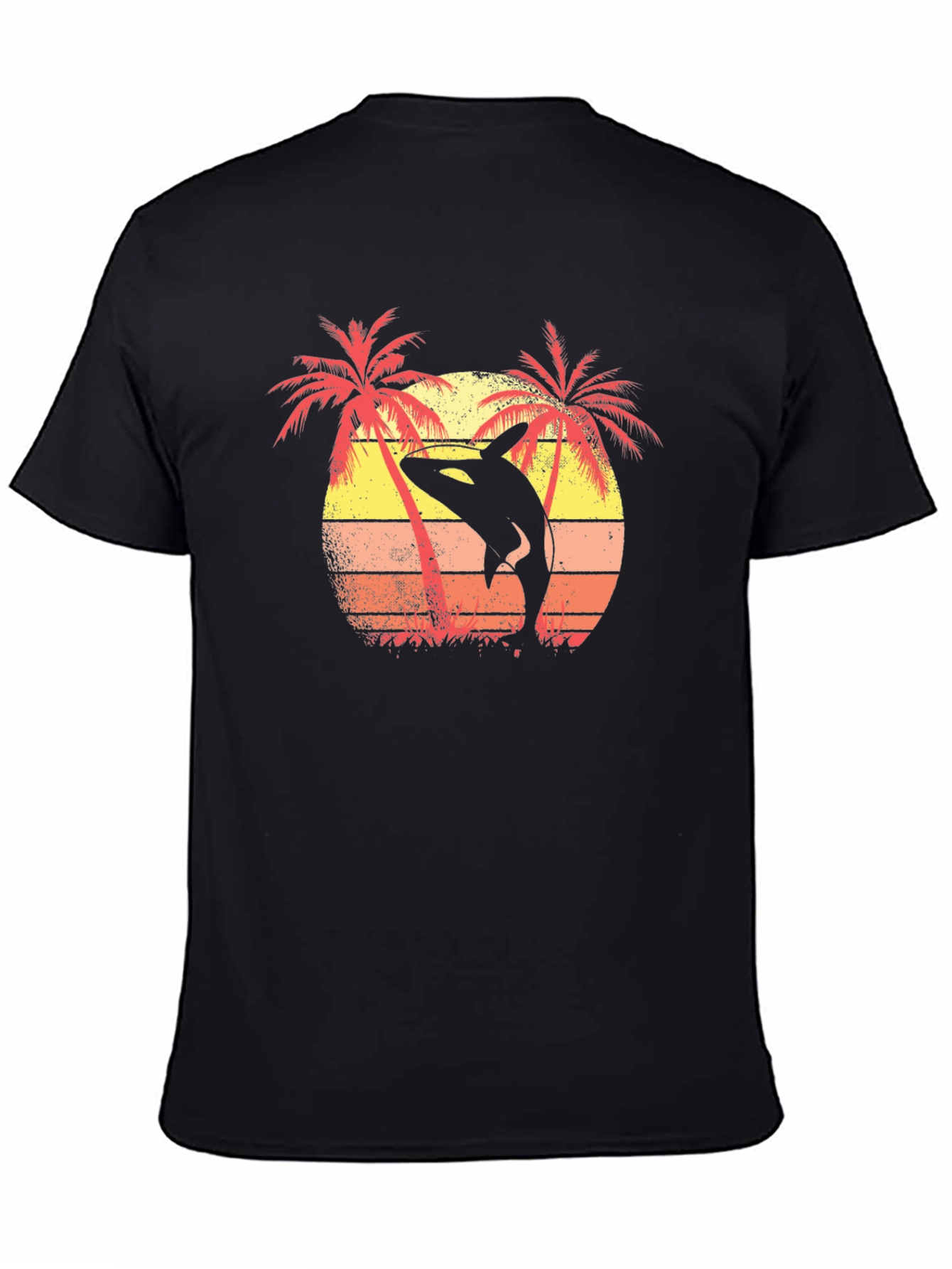 Orca Sunset Graphic Tee - Island Vibes
