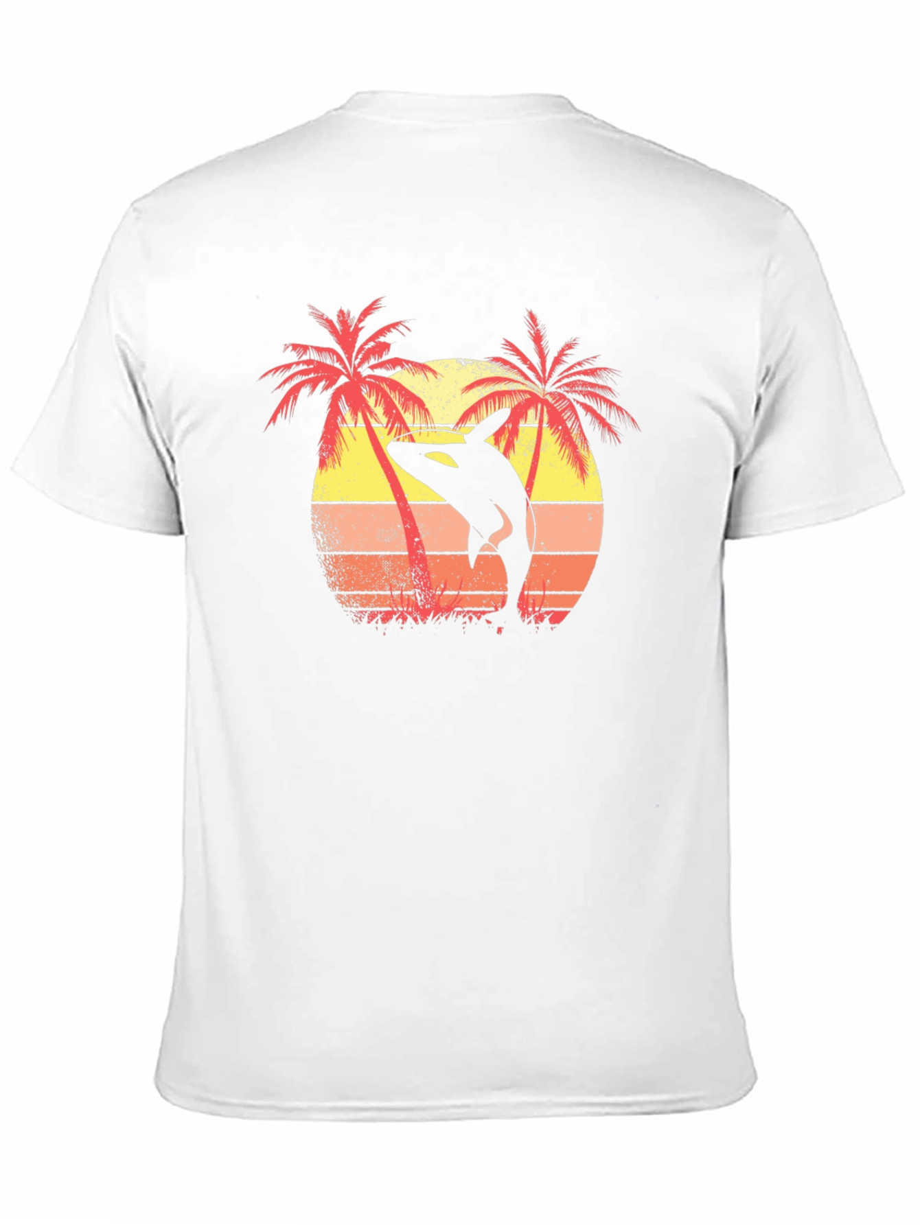 Orca Sunset Graphic Tee - Island Vibes