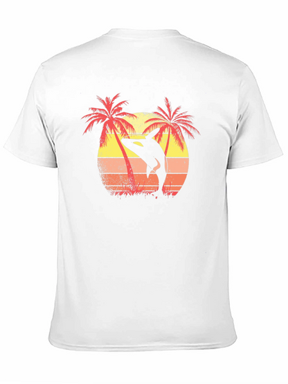 Orca Sunset Graphic Tee - Island Vibes