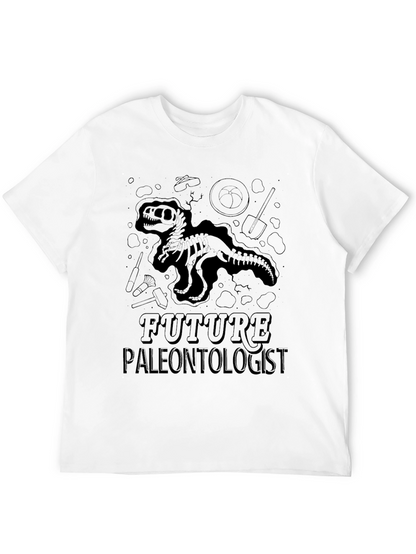 Future Paleontologist T-Shirt - Dinosaur Skeleton Design