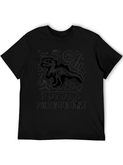 Future Paleontologist T-Shirt - Dinosaur Skeleton Design