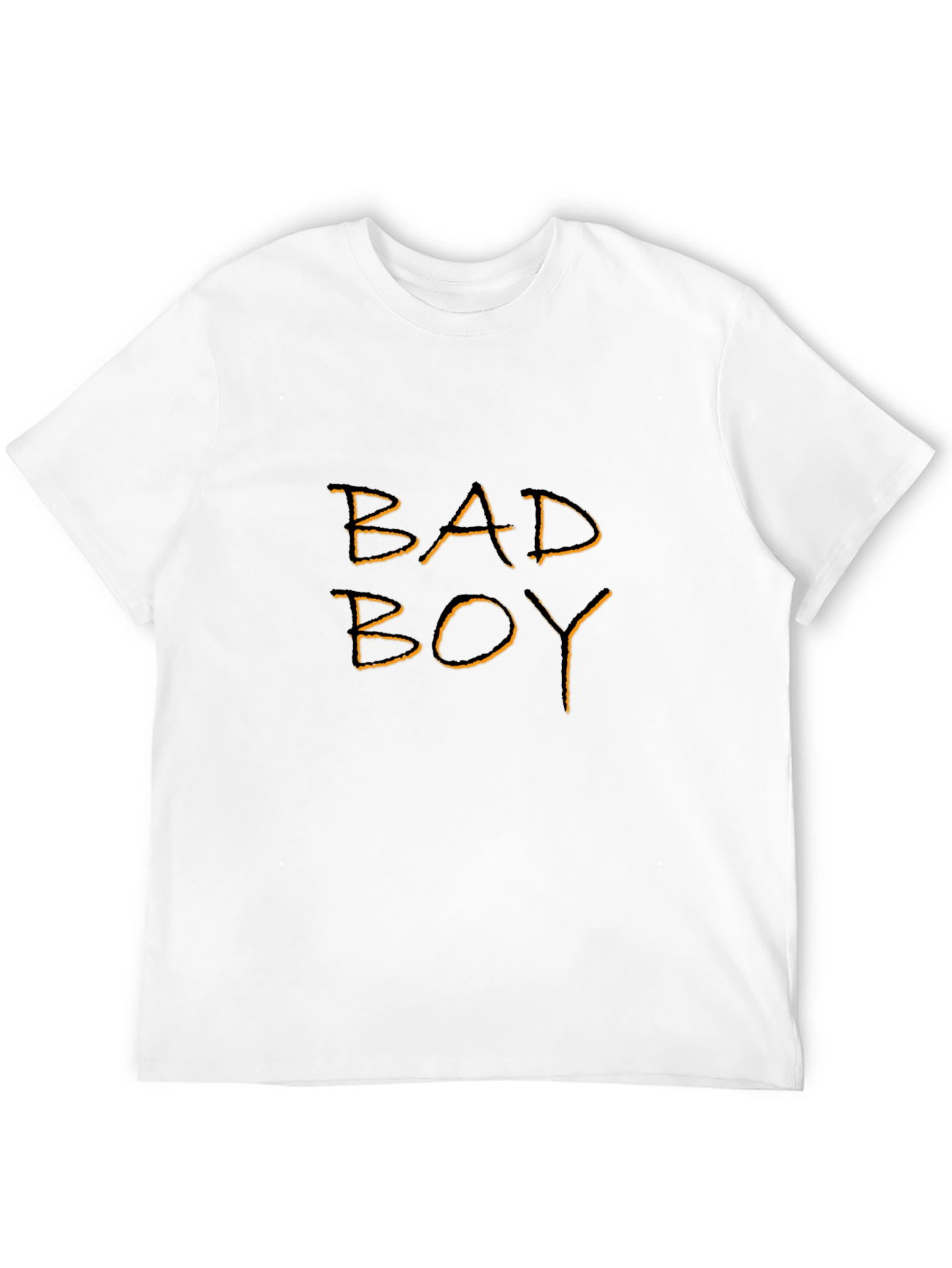 Bad Boy Graphic Tee - Black Cotton T-Shirt