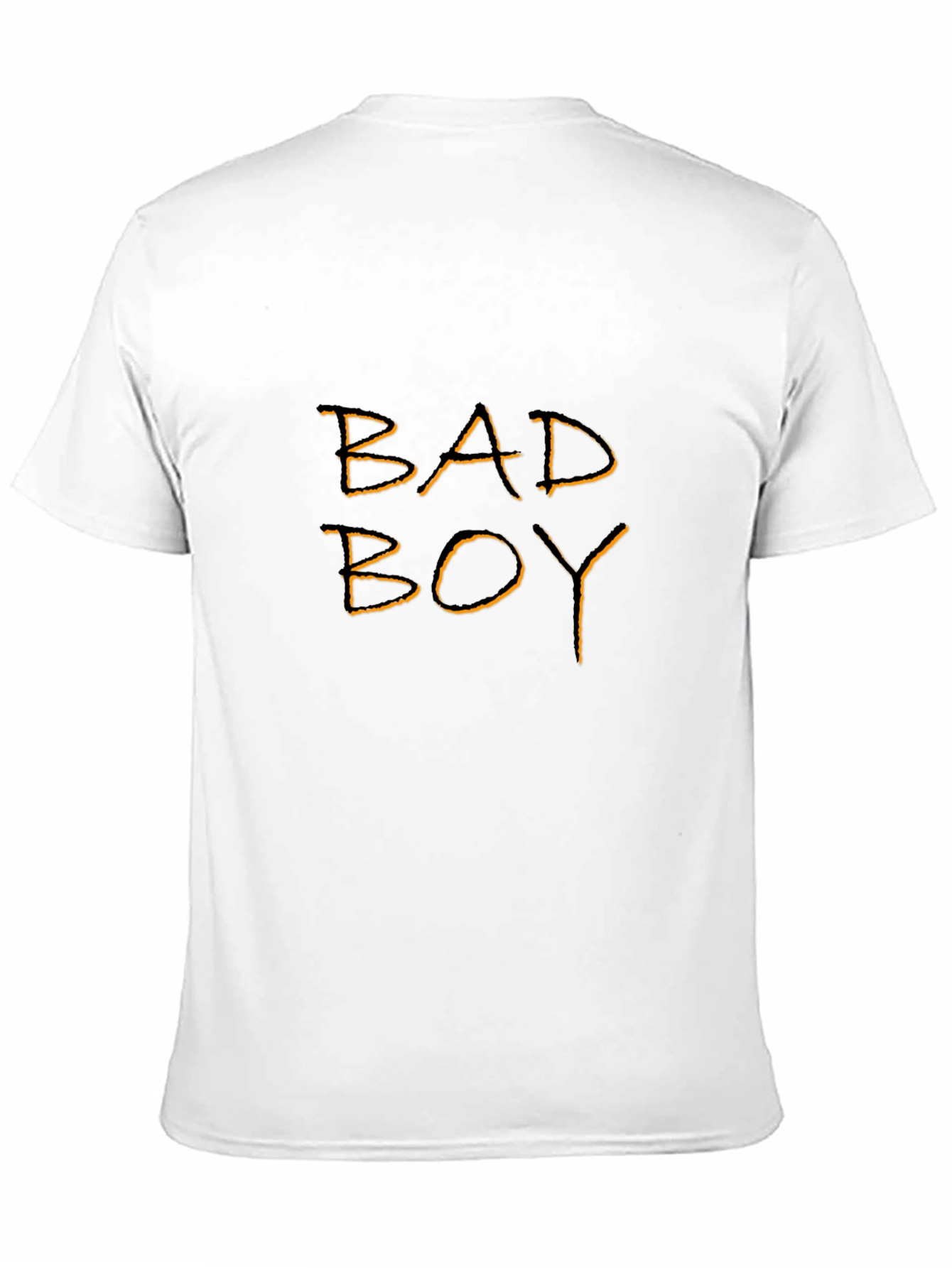 Bad Boy Graphic Tee - Black Cotton T-Shirt