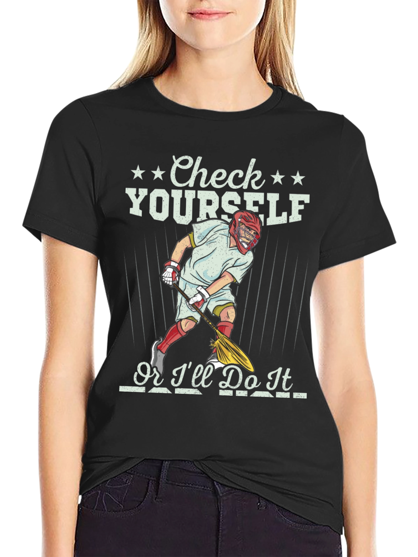 Check Yourself Floorball T-Shirt