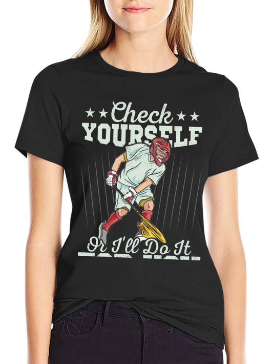 Check Yourself Floorball T-Shirt