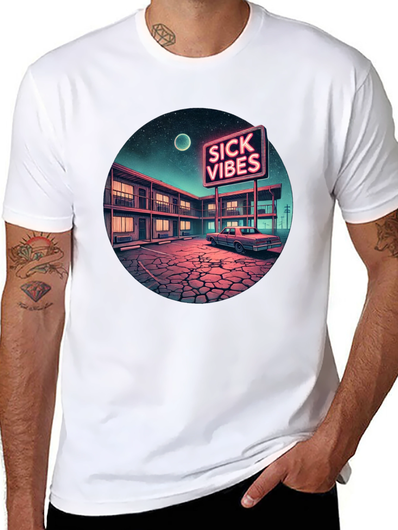 Sick Vibes Motel T-Shirt