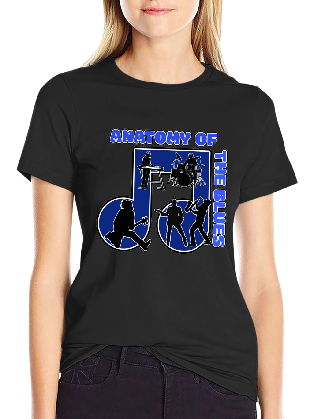 Anatomy of the Blues Band Graphic T-Shirt