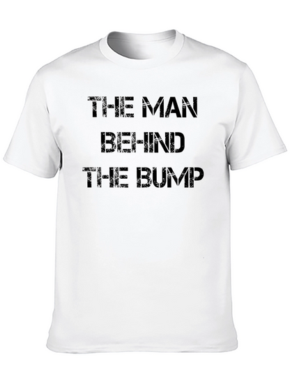 The Man Behind The Bump T-Shirt - Black