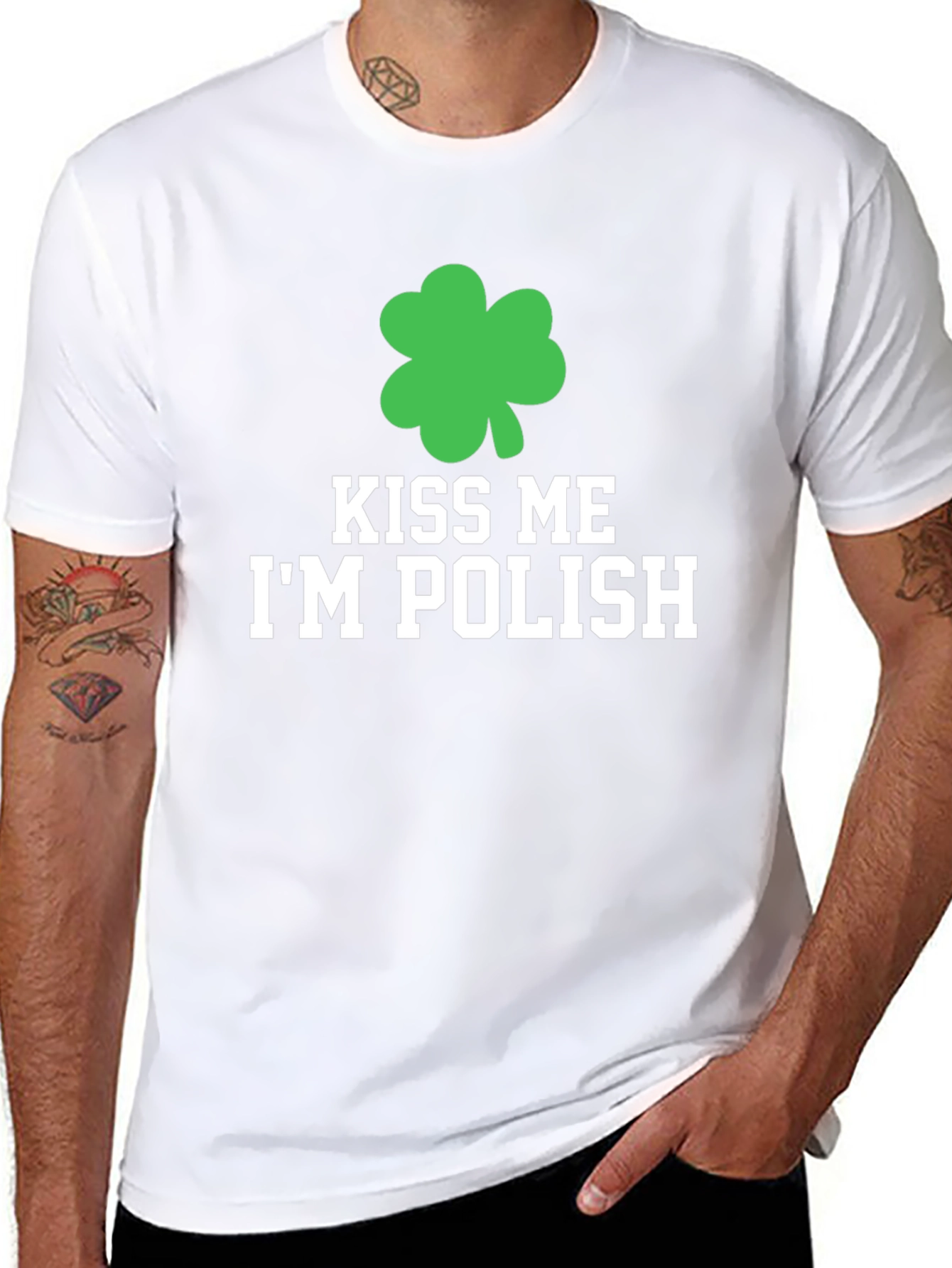 Kiss Me Im Polish St. Patricks Day T-Shirt
