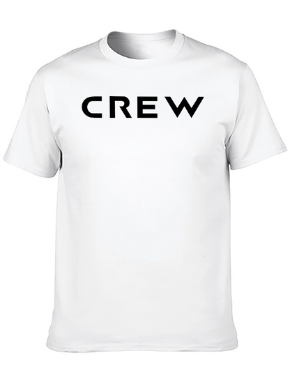 Crew Neck Black T-Shirt