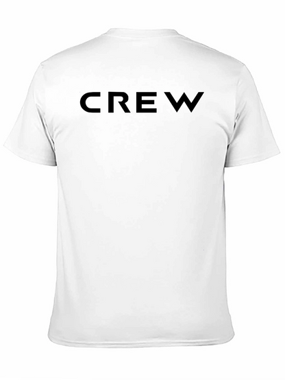 Crew Neck Black T-Shirt