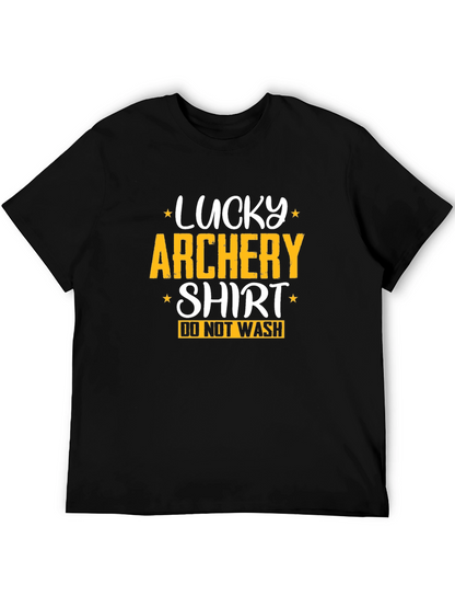 Lucky Archery T-Shirt - Novelty Graphic Tee