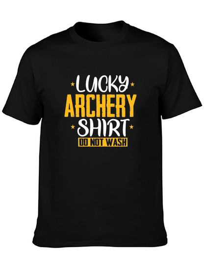 Lucky Archery T-Shirt - Novelty Graphic Tee