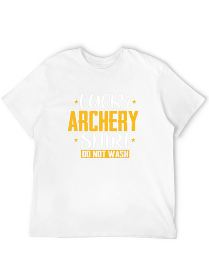 Lucky Archery T-Shirt - Novelty Graphic Tee