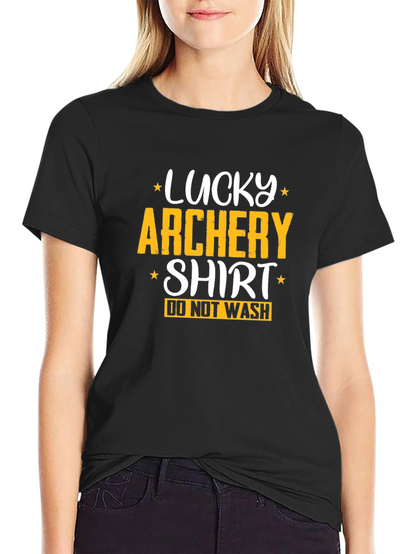 Lucky Archery T-Shirt - Novelty Graphic Tee