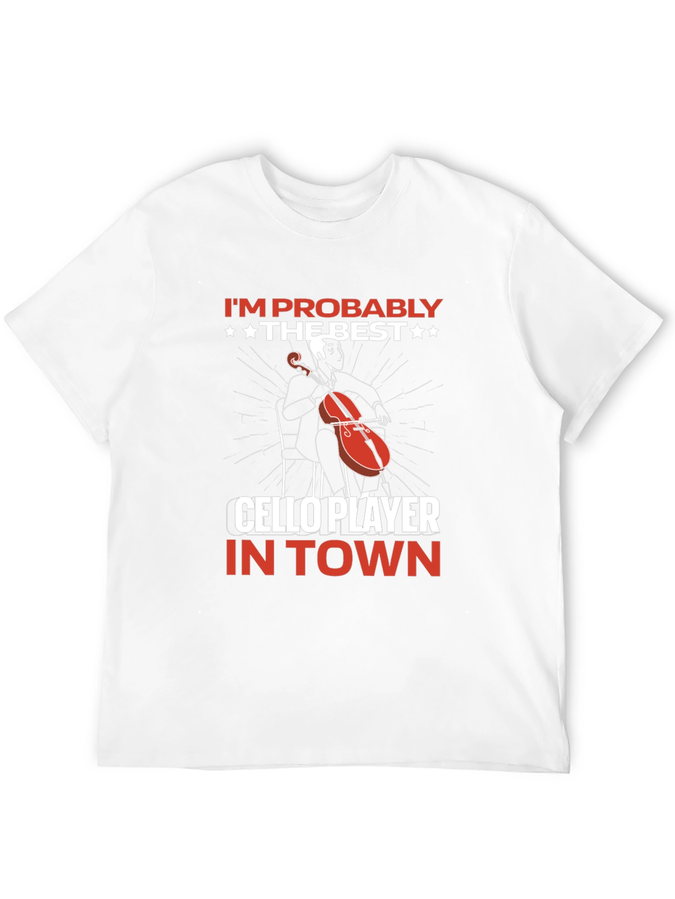 Best Cello Player T-Shirt: Music Lover Gift