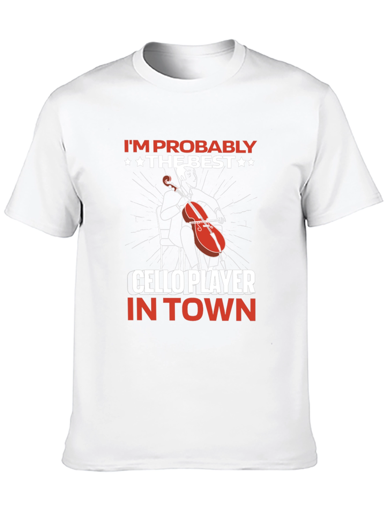 Best Cello Player T-Shirt: Music Lover Gift