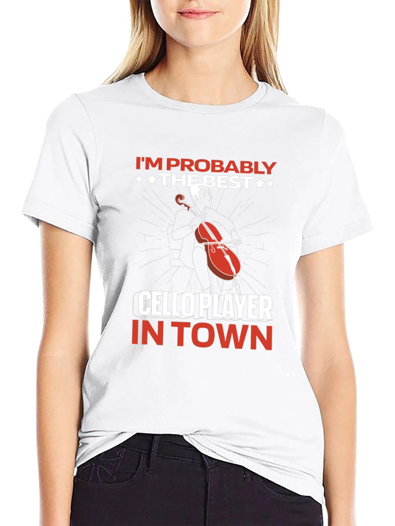 Best Cello Player T-Shirt: Music Lover Gift