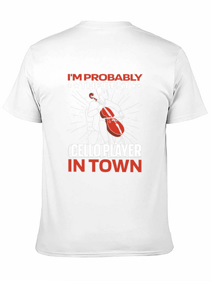Best Cello Player T-Shirt: Music Lover Gift