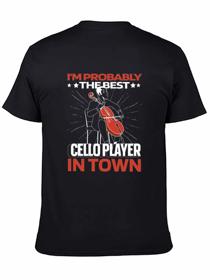 Best Cello Player T-Shirt: Music Lover Gift