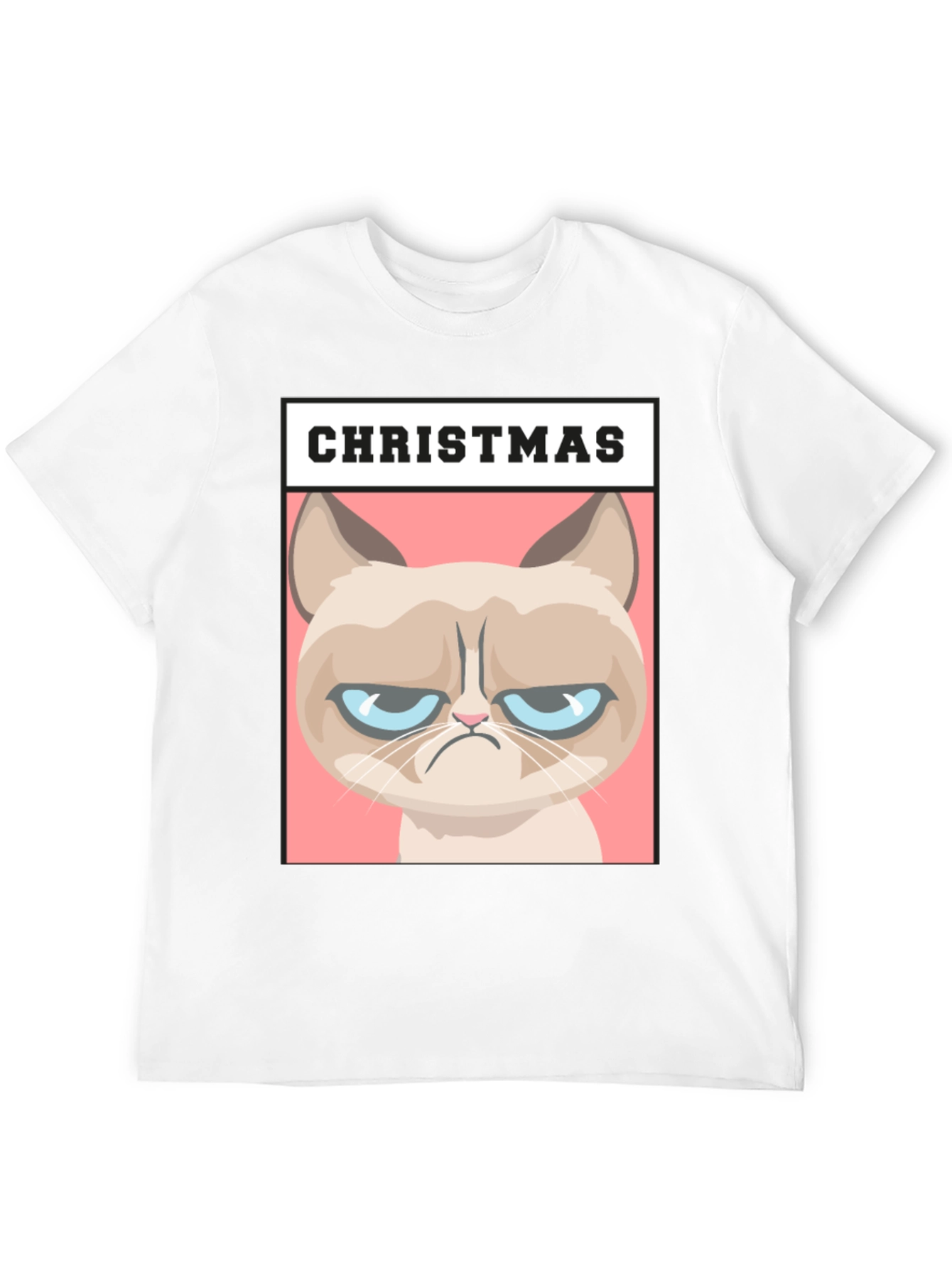 Grumpy Cat Christmas T-Shirt - Holiday Humor